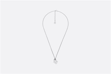 Dior Oblique Pendant Necklace